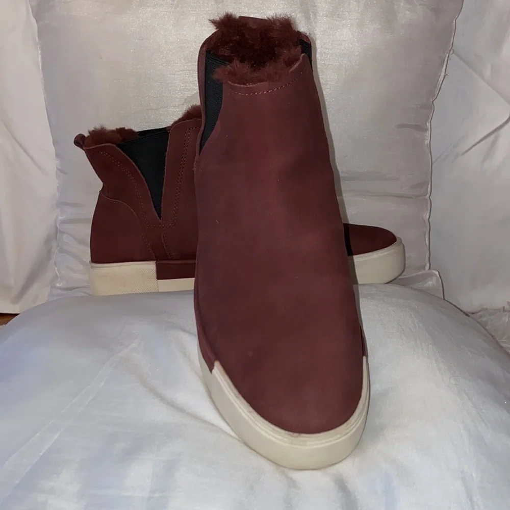 J/Slides Waterproof Rust Boots size 10